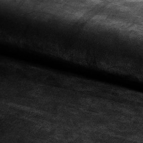 Krzesło tapicerowane APPLE VELVET czarne SIGNAL