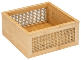 Taca na kosmetki ALLEGRE BAMBOO, 15 x 7 x 15 cm, WENKO