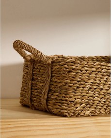 Koszyki z hiacyntu wodnego zestaw 2 szt. 34x24x19 cm Milly – Kave Home