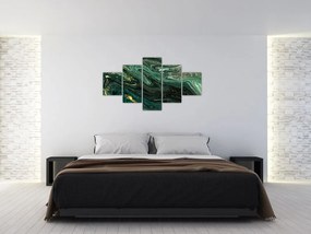 Obraz - Zielony marmur (125x70 cm)