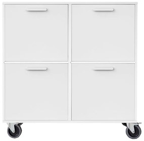 Biała niska komoda 89x82 cm Keep by Hammel – Hammel Furniture