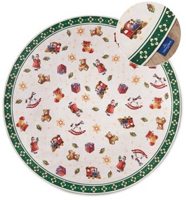 Zielony okrągły dywan ze świątecznym motywem ø 150 cm Green Christmas – Villeroy&amp;Boch