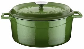 LAVA Metal garnek żeliwny, śr. 28 cm, zielony, 6,7 l
