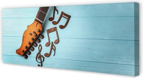 Fotoobraz na płótnie Akordy Zapisaną Nutą