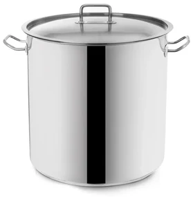 Garnek STOCK, stal nierdzewna, pokrywka, 35 l