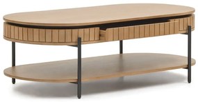 Stolik z drewna mango 130x65 cm Licia − Kave Home