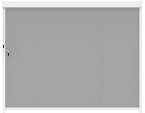 MARKIZA TARASOWA MANUALNA 270X218 CM ŚCIANKA BOCZNA DO PERGOLI 3M BIAŁA