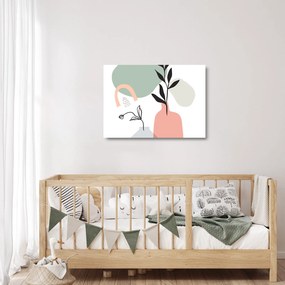 Obraz na szkle - Kwiaty w wazonie N⁰3 (70x50 cm)