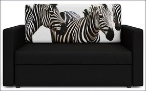 Amerykanka młodzieżowa czarny + zebra - Idra 5X