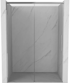 Mexen Rox drzwi prysznicowe rozsuwane 160 cm, transparent, chrom - 8C2-160-000-01-00
