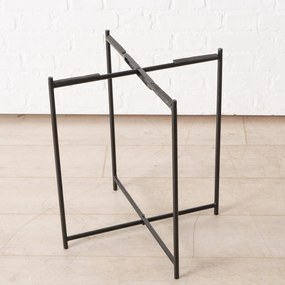 Stolik kawowy z blatem z drewna mango MANDI, Ø 46 cm