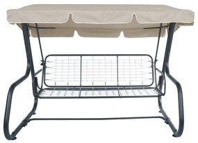 Daszek do huśtawki ogrodowej 228 x 126 cm Rimini / Venezia D031-15CW PATIO