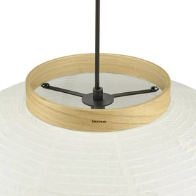 Biała lampa wisząca ø 60 cm Kami – Blomus