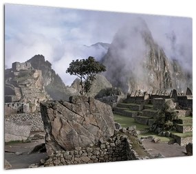 Obraz na szkle - Machu Picchu (70x50 cm)