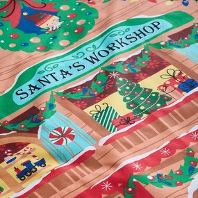 Pościel jednoosobowa 135x200 cm Santa's Workshop – Catherine Lansfield