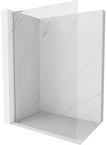 Mexen Kioto-X L ścianka prysznicowa Walk-in 100 x 200 cm, transparent 10 mm, nikiel szczotkowany - 800-100-107-97-00-X
