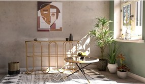 Rattanowa konsola w naturalnym kolorze 32x110 cm Samui – Mauro Ferretti