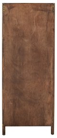 Witryna z litego drewna jodłowego w naturalnym kolorze 45x125 cm Marl – Bloomingville