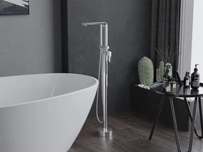 Mexen Roxy wolnostojąca bateria wannowa, chrom - 75533-00