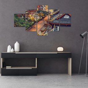 Obraz - Qintai Road, Chengdu, Chiny (125x70 cm)