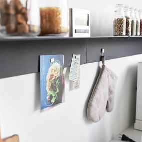 Czarna metalowa półka 90 cm – YAMAZAKI