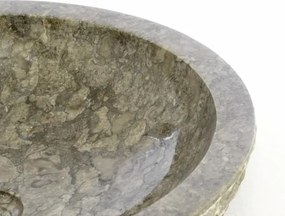 DIVERO Umywalka nablatowa z naturalnego kamienia Turin