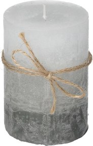 Świeca Silvia 10cm grey