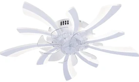 Brilagi - LED Ściemniane oświetlenie z wentylatorem LED/50W/230V 3000-6500K białe +pilot