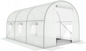 Tunel foliowy 3x2x2 m - szklarnia ogrodowa G-524 z oknami i filtrem UV