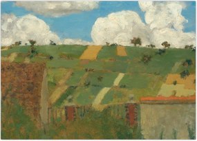 Obraz - Edouard Vuillard, Landscape of the Ile de France, reprodukcje (70x50 cm)