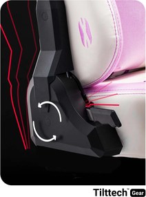 Fotel gamingowy Diablo X-Player 2.0 Normal Size Marshmallow Pink