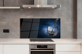 Panel szklany do Kuchni Orzeźwiające Białe Wino