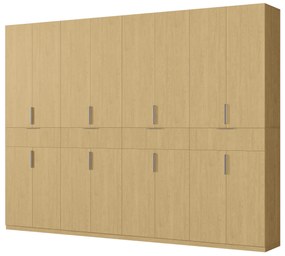 Duża szafa garderobiana 360 x 240 cm – Dąb Baltic Dune