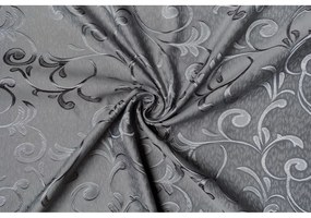 Szara zasłona żakardowa 210x245 cm Glory – Mendola Fabrics