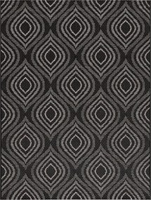 Dywan Breeze black/ clif grey 120 x 170 cm