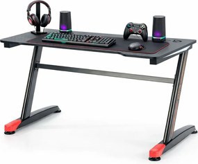 Czarne biurko gamingowe S8-L40