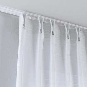 Firana na haczykach flex podwójnych