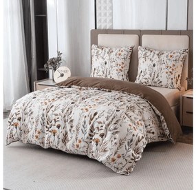 PrzytulneMieszkanie.pl PrzytulneMieszkanie.pl Flanelowa pościel z mikrofibry LUNELISE kolorowa Rozmiar pościeli: 2 szt 70 x 90 cm | 200 x 220 cm