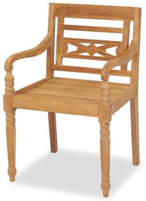 Zestaw drewnianych krzeseł ogrodowych R9-H64