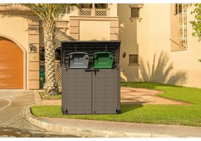 Duramax Skrzynia plastikowa StoreAway brązowy, 1200 l