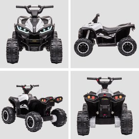 HOMCOM Quad dla dzieci z dźwiękiem i światłem