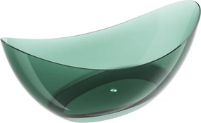 Mexen Vea wanna wolnostojąca transparentna 180 x 80 cm, teal, korek chrom - 58091808011