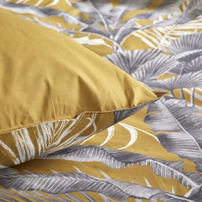 Pościel bawełniana 220 x 240 cm AIRY DAWN, wzór roślinny