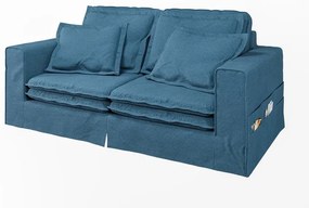 Niebieska sofa 196 cm Nora – Ropez