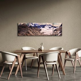 Obraz górskiego jeziora (170x50 cm)