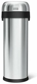 Simplehuman Kosz na śmieci do pomieszczeńhandlowych 50 l, stal nierdzewna
