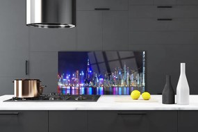 Panel nad blat kuchenny Światła Nocnej Metropolii