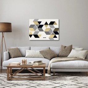 Obraz - Kształty geometryczne N⁰1 (70x50 cm)