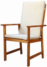 Zestaw ogrodowy z akacji ANGLIA 1 + 6 (200 cm)