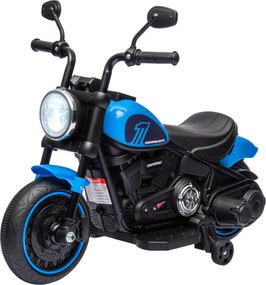HOMCOM Motocykl Elektryczny dla Dzieci 6V Zabawka Pojazd dla Maluchów 15-3 lata Różowy i Czarny | Aosom PL